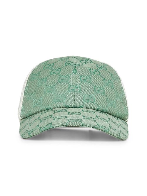 GUCCI | Green Original GG canvas baseball cap| Man | L