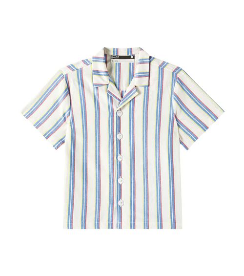 Fábula Striped cotton shirt