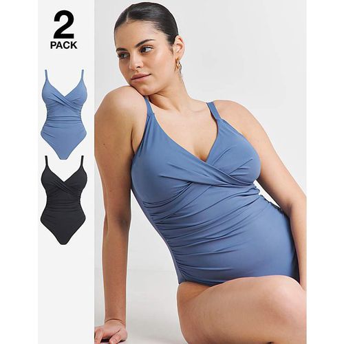 MAGISCULPT 2 Pack Plunge Swimsuit
