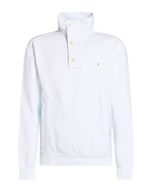 Man Sweatshirt White Size L Cotton