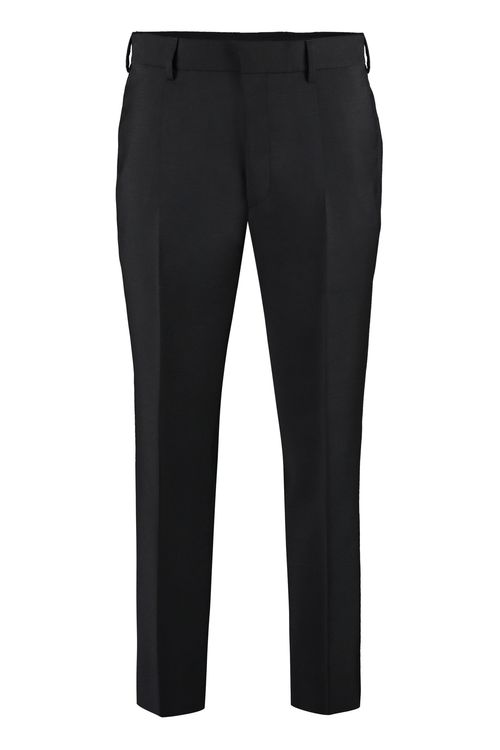 Mohair-wool Tailored Trousers