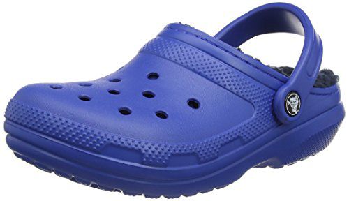Crocs unisex adult Men's and Women's Classic Lined | Fuzzy Slippers Clog