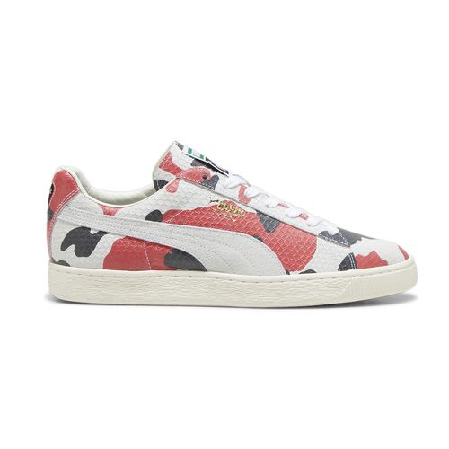 Suede Made In Japan Koi Lace Up Sneakers