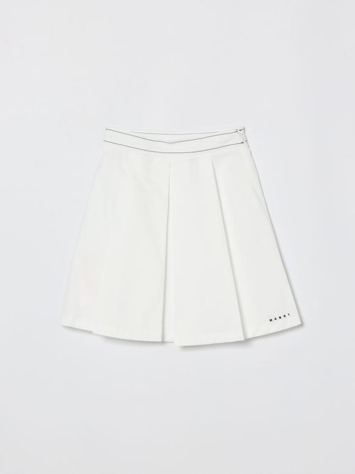 Skirt Kids color White