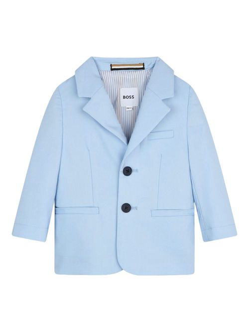 Single-breasted blazer - Blue