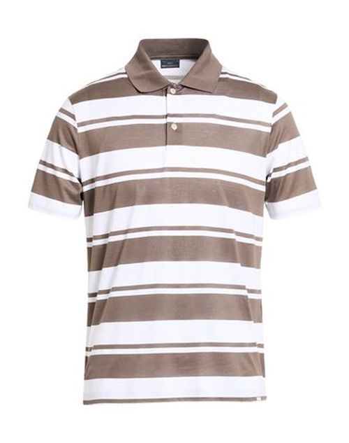 Man Polo shirt Taupe Size XL Cotton