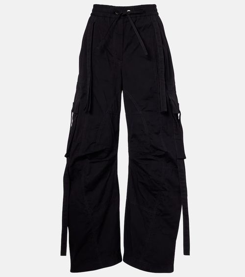 Mid-rise cargo pants