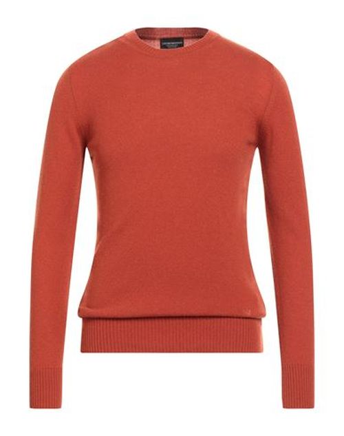 Man Sweater Rust Size L Cashmere