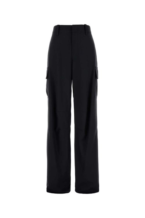 Fine Wool Cargo Pants