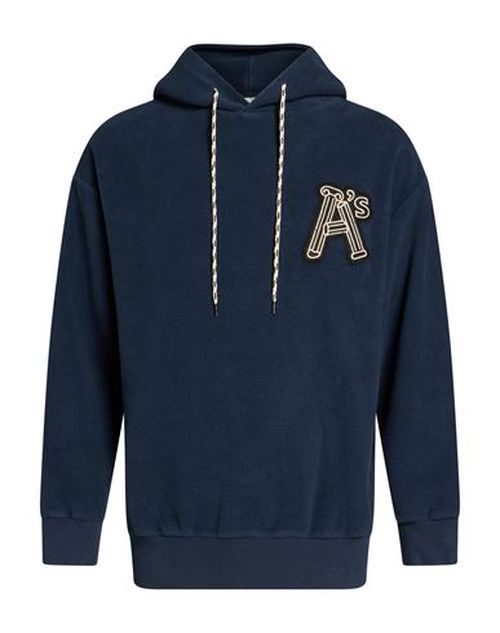 Man Sweatshirt Blue Size L Cotton