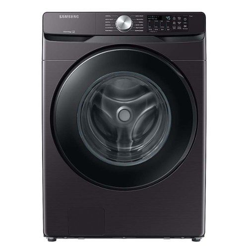 Samsung 5.1 Cu. Ft. High-Efficiency Stackable Smart Front Load Washer with Vibration Reduction Technology+ - Brushed Black