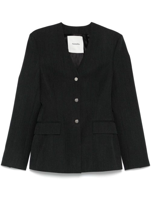 Wool blazer - Grey
