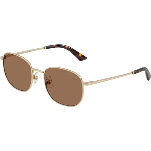 Jimmy Choo Donna Jimmy Choo JC4025B 300673 Occhiali da sole Metallo Oro Marrone Pantos Normale