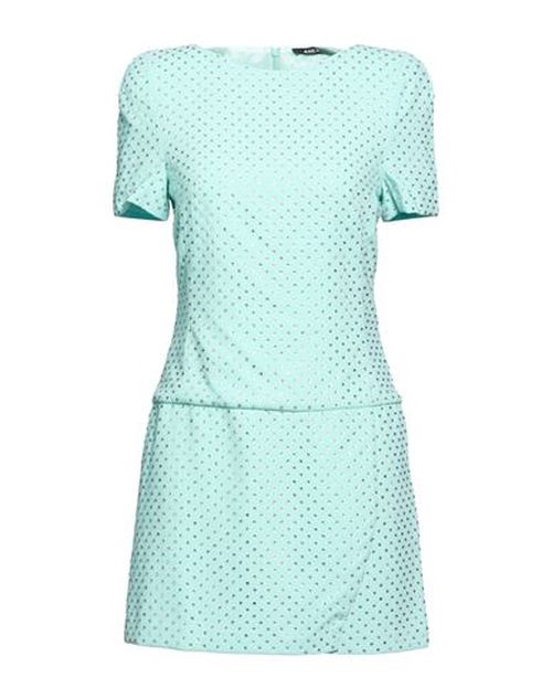Woman Mini dress Turquoise Size 6 Polyester