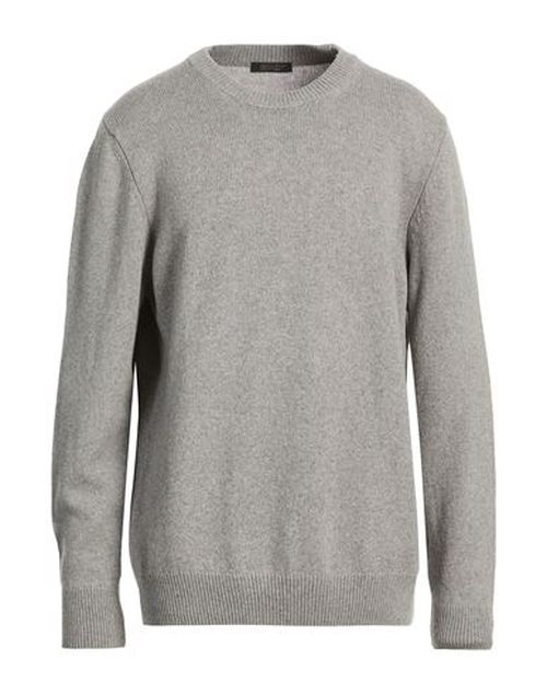 Man Sweater Light grey Size 38 Cashmere
