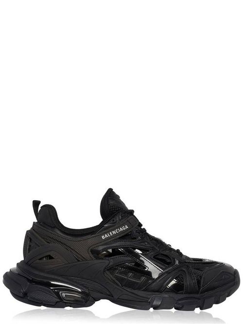 Track.2 mesh and rubber sneakers