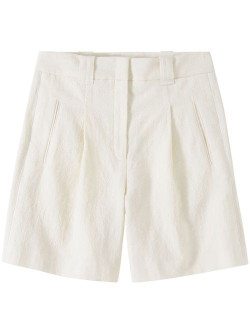 Ralphie knee-length shorts - White