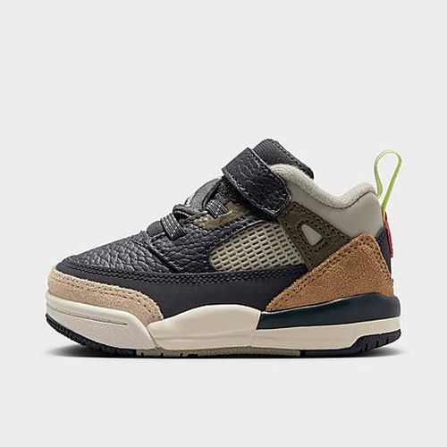Kids Toddler Spizike Low Casual Shoes in Anthracite/Light Wild Mango/Cargo Khaki