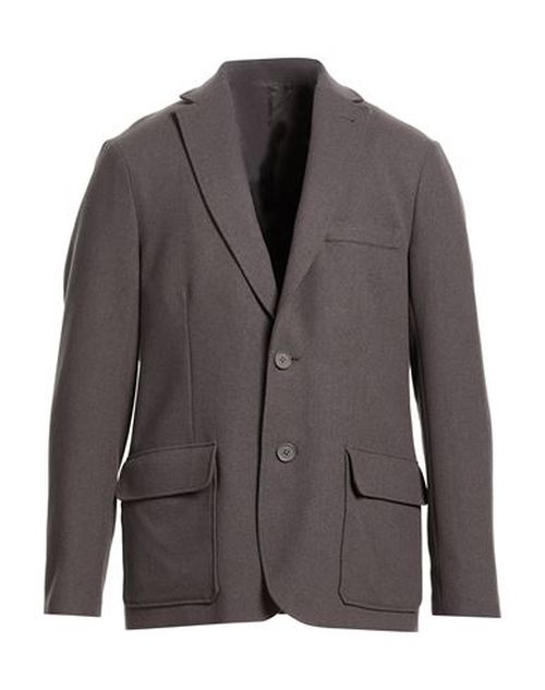 Man Blazer Taupe Size 38 Virgin Wool, Polyester, Acrylic, Polyamide, Viscose