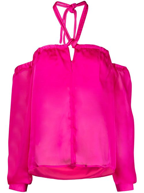 Camilla halterneck top - Pink