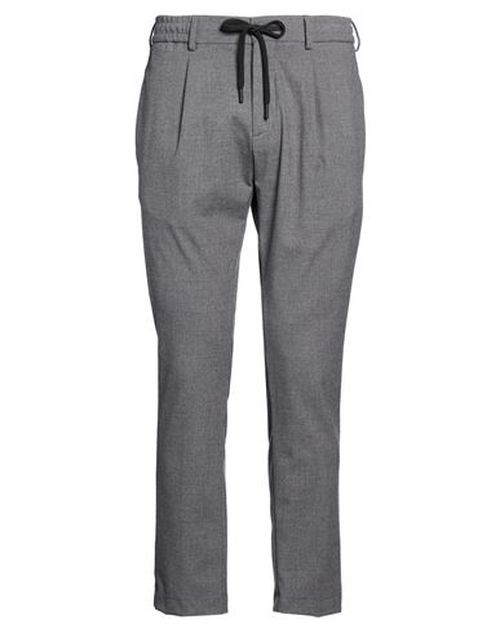 Man Pants Grey Size 38 Polyester, Viscose, Elastane