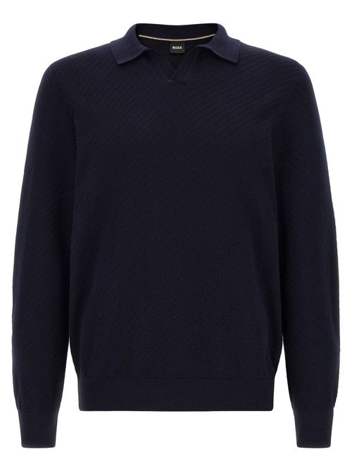 H-Lomarino Polo Shirt — Navy