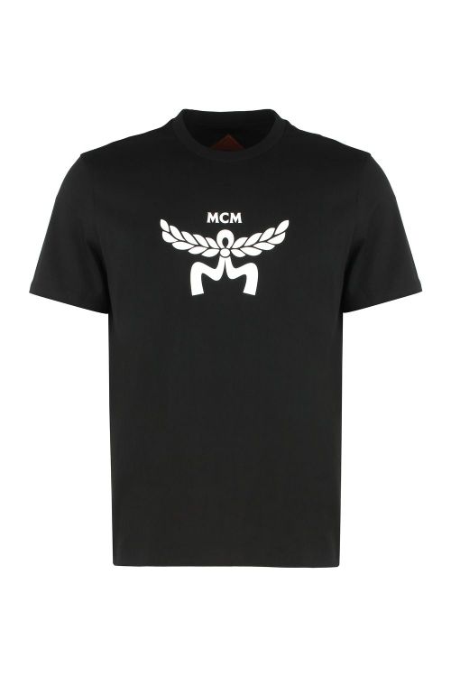 Laurel Logo Print T-Shirt in Organic Cotton