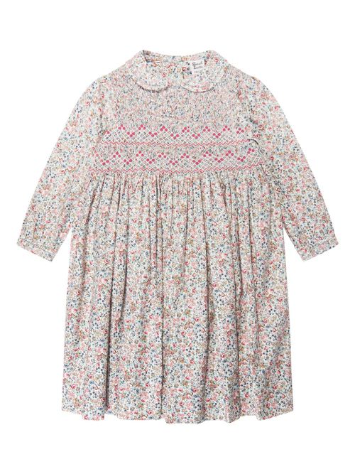 Floral-print dress - Blue