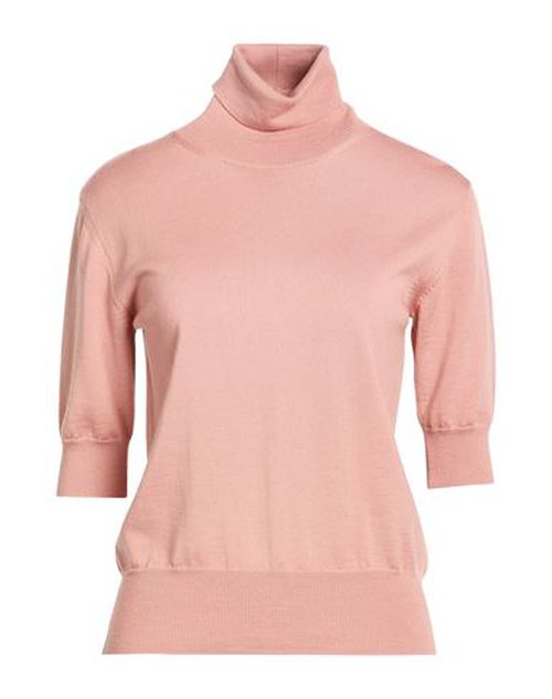 Woman Turtleneck Antique rose Size 3 Virgin Wool