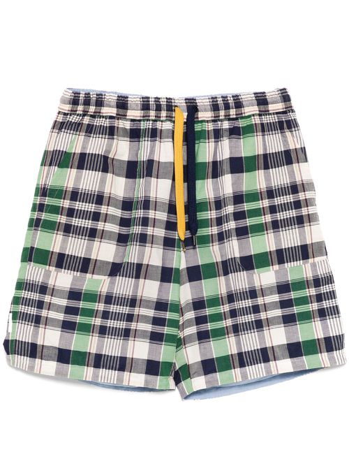 Reversible bermuda shorts - Blue