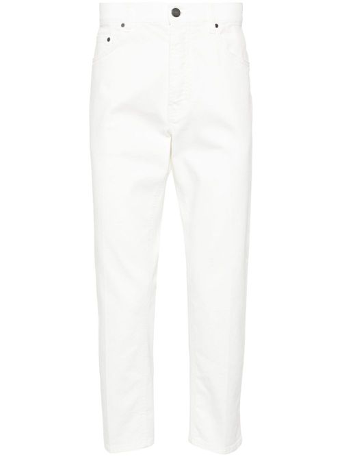 Tapered-leg jeans - White