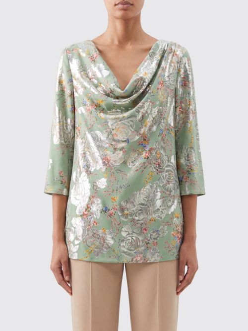 Top Woman color Green