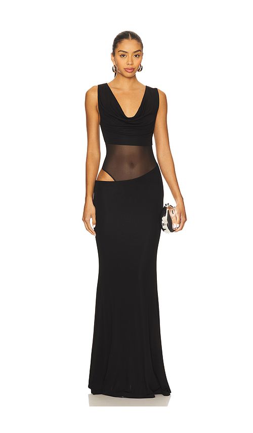 NBD The Derowen Gown in Black. - XS also in S, M