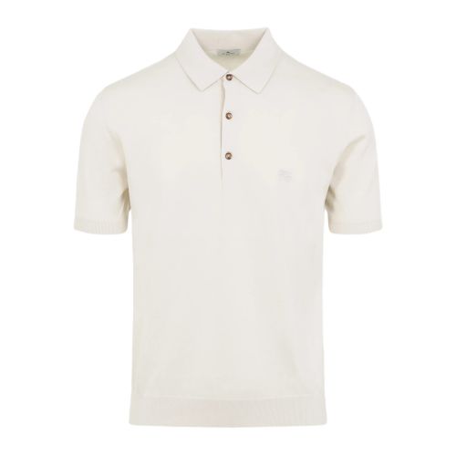 Buttoned Short-sleeve Polo Shirt