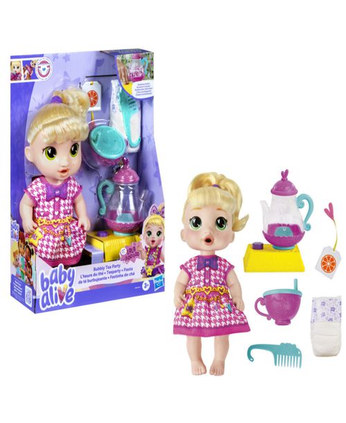 Bubbly Tea Party LaLa GooGoo Doll Set - Multi
