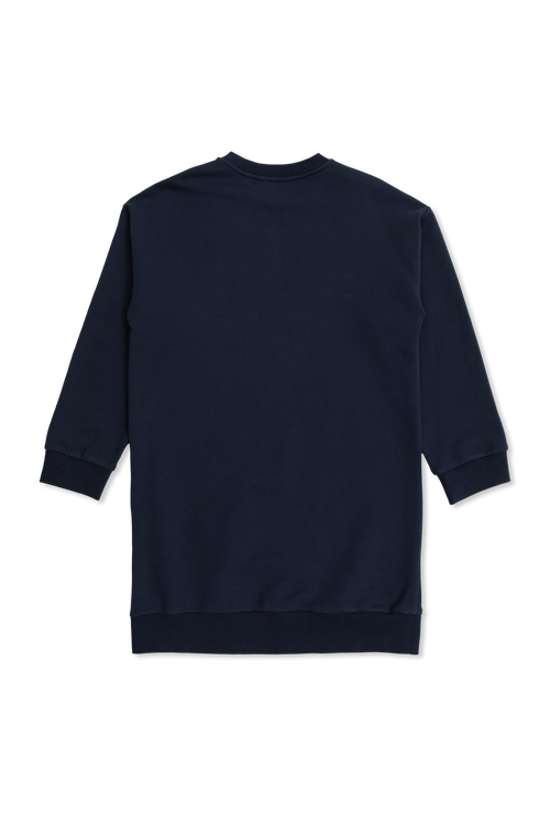 Versace Kids Dress With Logo, Unisex, Navy Blue