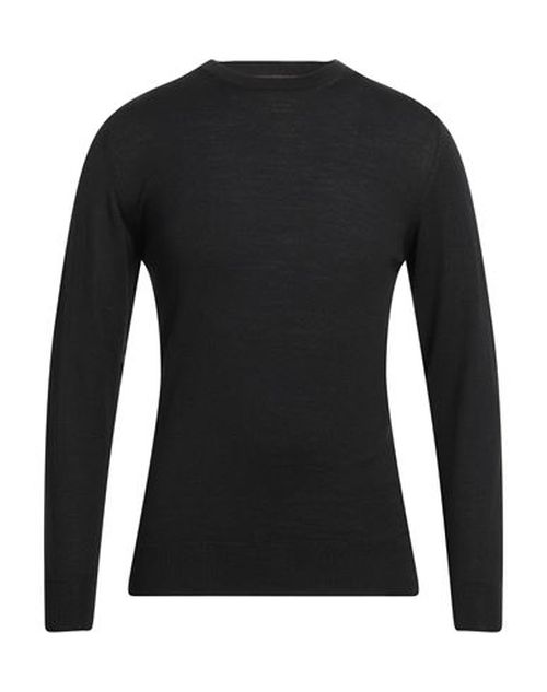 Man Sweater Black Size M Wool, Acrylic