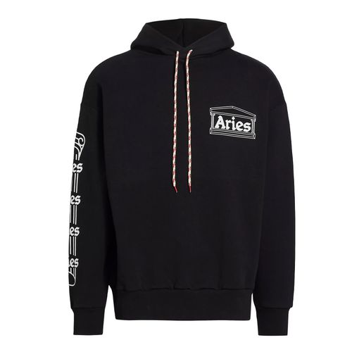 Column Cotton Hoodie