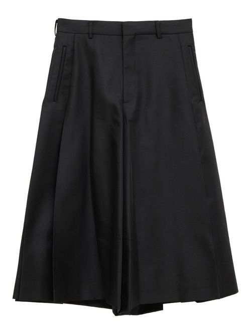 Comme Des Garçons cotton palazzo pants - Black