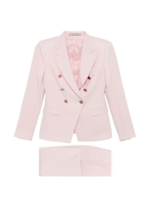 Wool double-breasted suit