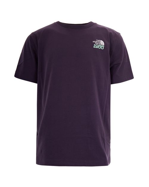 Dark Purple Printed T-Shirt