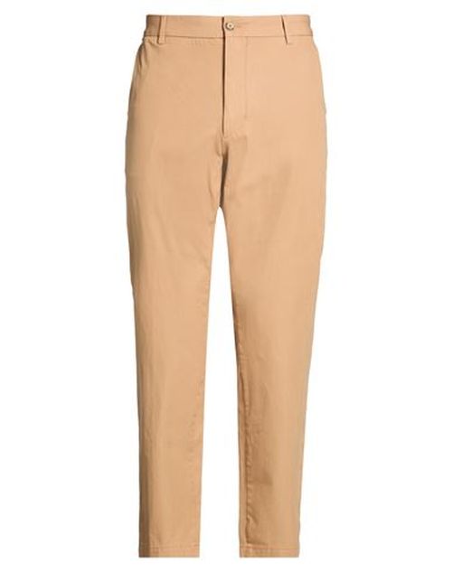Man Pants Camel Size 36 Cotton, Polyamide, Elastane