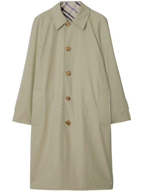 Reversible cotton coat - Neutrals