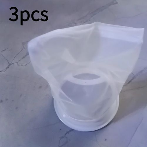 TEMU 3pcs Ibc Nylon Filter Covers - Heavy-duty Food-grade Mesh, Reusable & Washable Venting Barrel Covers With For Rainwater Tanks, Garden Irrigation