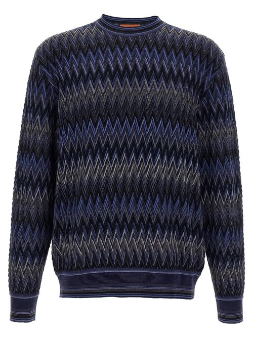 Zigzag Pattern Sweater