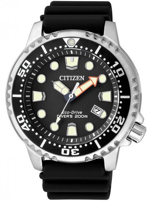 Eco-Drive Promaster Black Dial Mens Watch BN0150