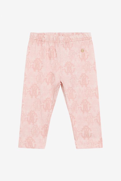 3d Monogram Print Trousers