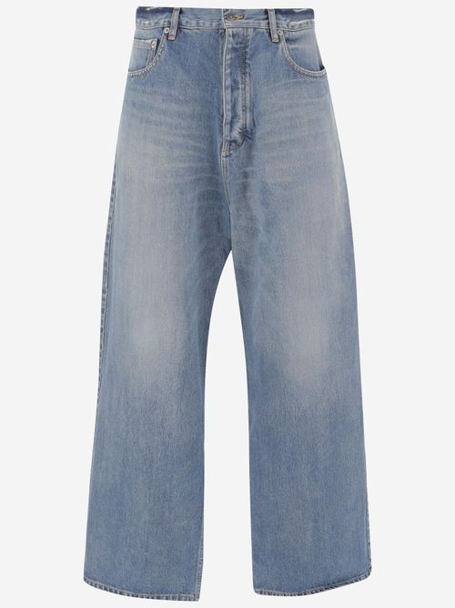 Baggy Denim Jeans — Blue