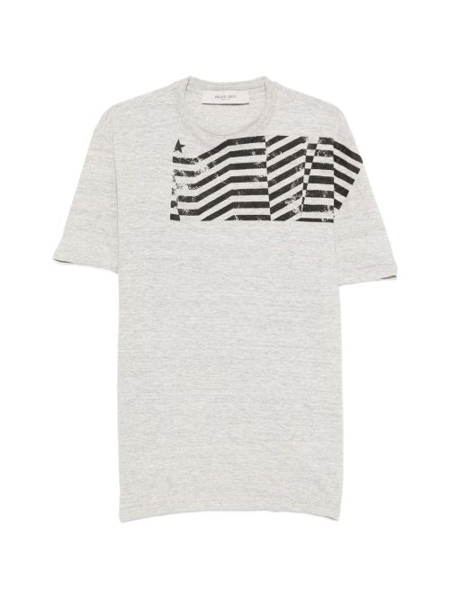 Printed cotton t-shirt