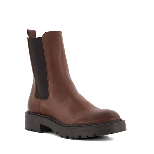 Picture Leather Cleated Biker Boots
